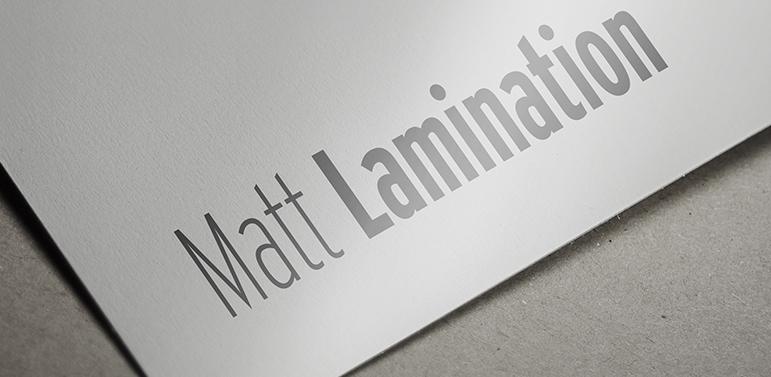 pillow printing matt lamination