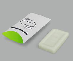 printed pillow packs soap